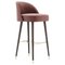 Camille Bar Chair with Metal Cups by Domkapa 1