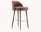 Camille Bar Chair with Metal Cups by Domkapa 2