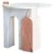 Pink Marble Side Table by Dovain Studio 1