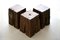 Ancient Normandy Oak Stool Tables by Timothée Musset, Set of 3 5