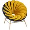 Quetzal Armchair in Yellow by Pepe Albargues 1