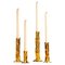 Arbor Kerzenständer aus 24 Karat Gold von Studio Palatin, 4 . Set 1