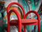 Butaca Goma en rojo y silla de bar Goma de Made by Choice. Juego de 2, Imagen 9