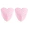 Light Pink Queen Heart Stools by Royal Stranger, Set of 2 2
