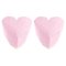 Light Pink Queen Heart Stools by Royal Stranger, Set of 2 1