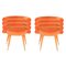 Orange Marshmallow Dining Chairs by Royal Stranger, Set of 2 2