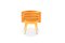 Orange Marshmallow Dining Chairs by Royal Stranger, Set of 2, Image 6