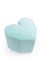 Mint Green Queen Heart Stools by Royal Stranger, Set of 2 14