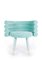 Sky Blue Marshmallow Dining Chairs by Royal Stranger, Set of 2 15