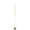 Sculptural Brass Howl Floor Lamp by Morghen Studio, Image 1