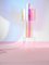 Lampada da tavolo Miami rosa galleggiante e tavolino Tube di Brajak Vitberg, set di 2, Immagine 9