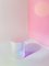 Lámpara de mesa flotante Miami en rosa y mesa auxiliar Tube de Brajak Vitberg. Juego de 2, Imagen 8