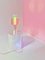 Lámpara de mesa flotante Miami en rosa y mesa auxiliar Tube de Brajak Vitberg. Juego de 2, Imagen 4