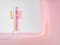Lampada da tavolo Miami rosa galleggiante e tavolino Tube di Brajak Vitberg, set di 2, Immagine 12