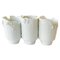 Big Porcelain Imperfections Vases by Dora Stanczel, Set of 3 1