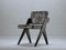 Loro Piana Linen Souvenir Chair with Armrest by Gio Pagani 3