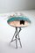 Table d'Appoint en Cuivre Sculptée à la Main par Samuel Costantini 2