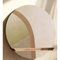 Miroir Guillotine Rond en Chêne par Jeffrey Huyghe 7