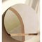 Oak Round Guillotine Mirror by Jeffrey Huyghe 7