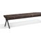 Small Perlude Natural Walnut Bench by Caroline Voet 4