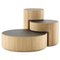 Levels Set of 3 Nesting Tables by Dan Yeffet & Lucie Koldova, Set of 3 1