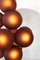 Kleine Stellar Grape Aubergine & Schwarze Azetat Stehlampe von Pulpo 5