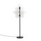 Big Smoky Grey Acetate Black Stellar Grape Floor Light by Pulpo, Image 5