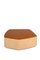 Pouf! Leather Stools by Nestor Perkal, Set of 3 11