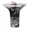 Schwarz marmorierter Salts Gueridon Tisch von Roxane Lahidji 1