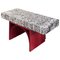 Dalmata Marble I Can't Believe It's Not Stone Stool by Ilaria Bianchi, Image 1