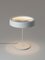 Large White Sin Table Lamp with Shade II by Antoni Arola, Image 2