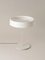 Lámpara de mesa Sin grande en blanco con pantalla I de Antoni Arola, Imagen 3