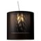 Black and Grey Moaré Pendant Lamp by Antoni Arola 1