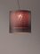 Lampe à Suspension Moaré XL Grise et Rouge par Antoni Arola 2