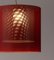Lampe à Suspension Moaré XL Rouge et Grise par Antoni Arola 3
