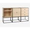 49 Gestell Trio Sideboard aus Räuchereiche von Lassen 3