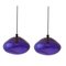 Starglow Violet Pendant Lamps by Eloa, Set of 2 2