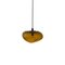 Starglow Amber Iridescent Pendants by Eloa, Set of 2 13