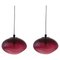 Starglow Red Pendants by Eloa, Set of 2 1