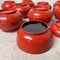 Urushi Lacquer Lidded Bowls, Japan, 1920s, Set of 10 2