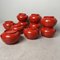 Urushi Lacquer Lidded Bowls, Japan, 1920s, Set of 10 11