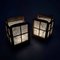 Lanternes Bougeoirs Taishō Shoji, Japon, 1920s, Set de 2 20