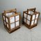 Japanese Taishō Shoji Candleholder Lanterns, 1920s, Set of 2 25