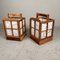 Japanese Taishō Shoji Candleholder Lanterns, 1920s, Set of 2 23