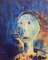 Dany Soyer, En bleu, 2023, Acrylic on Canvas 1
