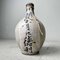 Glazed Ceramic Sake Bottle, 1920s 1