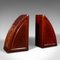 Art Nouveau English Weighted Bookends, 1910s, Set of 2 4