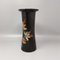 Vase aus Handbemalter Brauner Keramik, Italien, 1970er 3