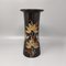 Vase en Céramique Brune Peinte à la Main, Italie, 1970s 1