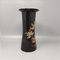 Vase in Hand-Painted Brown Ceramic, Italy, 1970s, Image 2